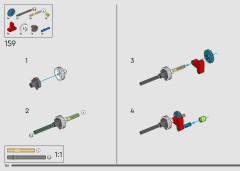 LEGO 42215 instructions page 154 – build guide