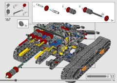 LEGO 42215 instructions page 165 – build guide