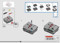 LEGO 42215 instructions page 197 – build guide