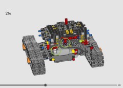 LEGO 42215 instructions page 201 – build guide