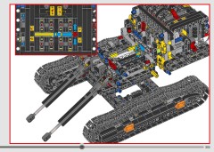 LEGO 42215 instructions page 203 – build guide