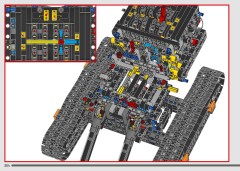 LEGO 42215 instructions page 204 – build guide
