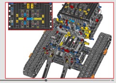 LEGO 42215 instructions page 205 – build guide