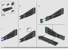 LEGO 42215 instructions page 218 – build guide