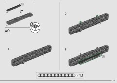 LEGO 42215 instructions page 33 – build guide