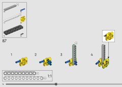 LEGO 42215 instructions page 74 – build guide