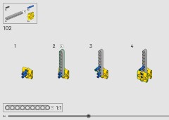 LEGO 42215 instructions page 84 – build guide