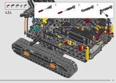 LEGO 42215 instructions page 75 – build guide