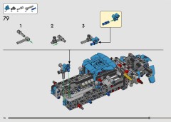 LEGO 42217 instructions page 70 – build guide