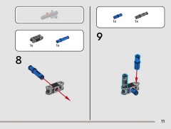 LEGO 42218 instructions page 11 – build guide