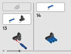 LEGO 42218 instructions page 14 – build guide