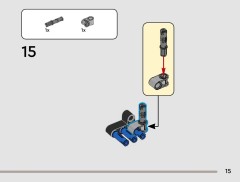 LEGO 42218 instructions page 15 – build guide