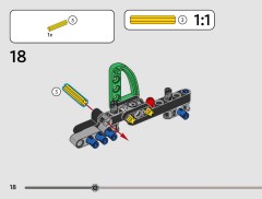 LEGO 42218 instructions page 18 – build guide