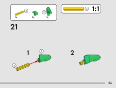 LEGO 42218 instructions page 23 – build guide