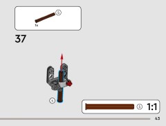 LEGO 42218 instructions page 43 – build guide