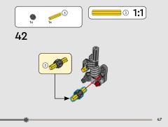 LEGO 42218 instructions page 47 – build guide