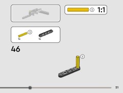 LEGO 42218 instructions page 51 – build guide