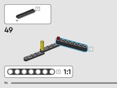 LEGO 42218 instructions page 54 – build guide