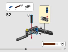 LEGO 42218 instructions page 57 – build guide