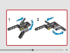 LEGO 42218 instructions page 61 – build guide