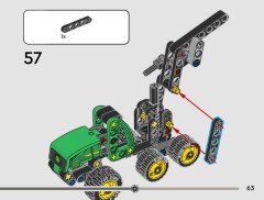 LEGO 42218 instructions page 63 – build guide