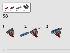LEGO 42218 instructions page 64 – build guide