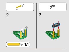 LEGO 42218 instructions page 7 – build guide