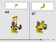 LEGO 42218 instructions page 73 – build guide