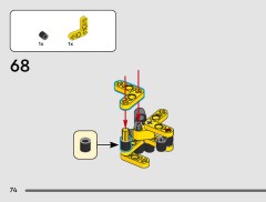 LEGO 42218 instructions page 74 – build guide