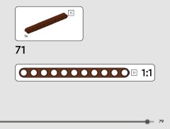 LEGO 42218 instructions page 79 – build guide
