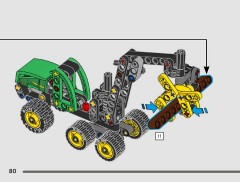 LEGO 42218 instructions page 80 – build guide