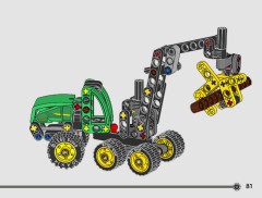 LEGO 42218 instructions page 81 – build guide
