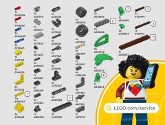 LEGO 42218 instructions page 83 – build guide