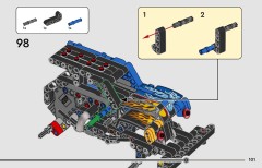 LEGO 42219 instructions page 101 – build guide