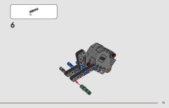 LEGO 42219 instructions page 11 – build guide
