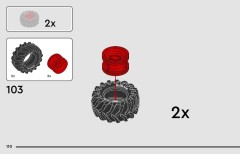 LEGO 42219 instructions page 110 – build guide