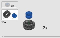 LEGO 42219 instructions page 112 – build guide