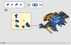LEGO 42219 instructions page 61 – build guide