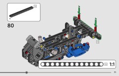 LEGO 42219 instructions page 71 – build guide