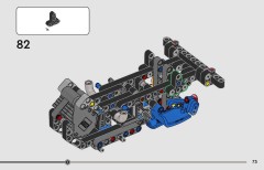 LEGO 42219 instructions page 73 – build guide