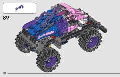 LEGO 42220 instructions page 100 – build guide
