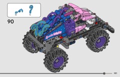 LEGO 42220 instructions page 101 – build guide