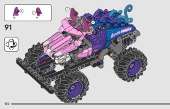LEGO 42220 instructions page 102 – build guide