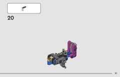 LEGO 42220 instructions page 21 – build guide