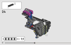 LEGO 42220 instructions page 28 – build guide