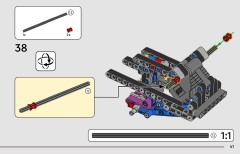 LEGO 42220 instructions page 41 – build guide