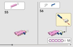 LEGO 42220 instructions page 61 – build guide