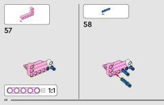 LEGO 42220 instructions page 62 – build guide