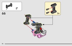 LEGO 42220 instructions page 70 – build guide