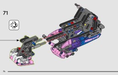 LEGO 42220 instructions page 74 – build guide